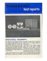 Tandberg - Catalog-1974 